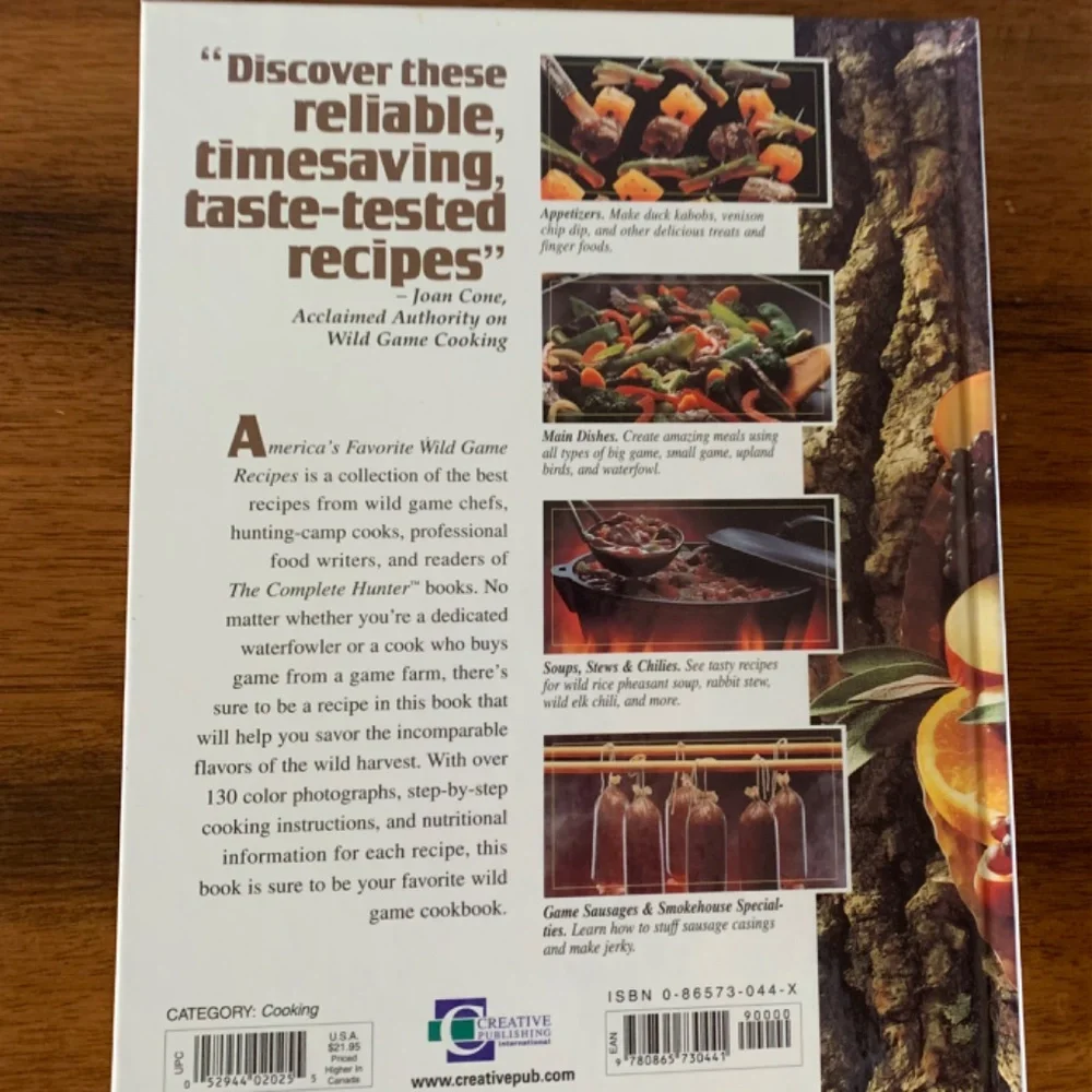 Wild Game Recipes Cookbook America’s Favorite